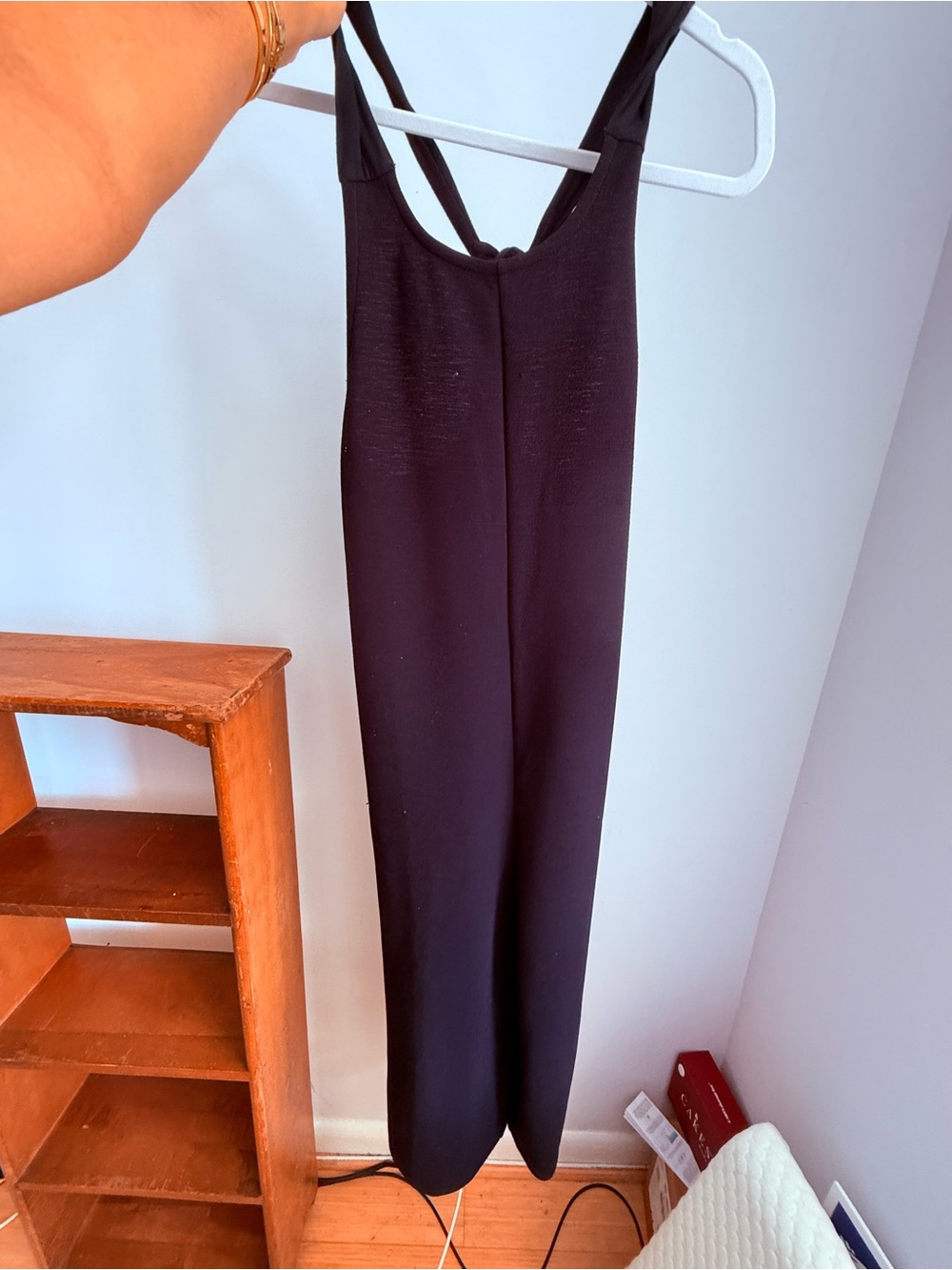 Vintage Madewell Women's Black Jumpsuit - Classic Sleeveless Design